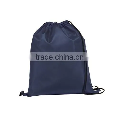 cheap promotion 210D polyester drawstring backpack bag
