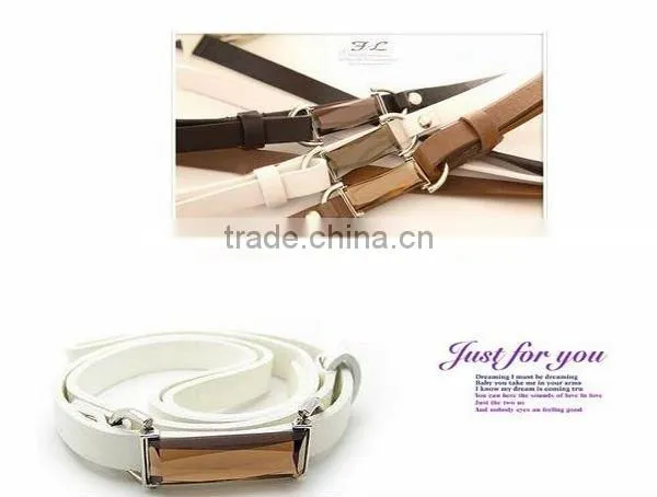 Supply fashion PU belt ladies fancy belt small order