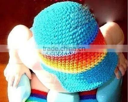Promotion Baby Hat Summer Crochet Beanie Boy Cheap Funny Hats Baby Caps Child Hat Many Colors for 0-4T