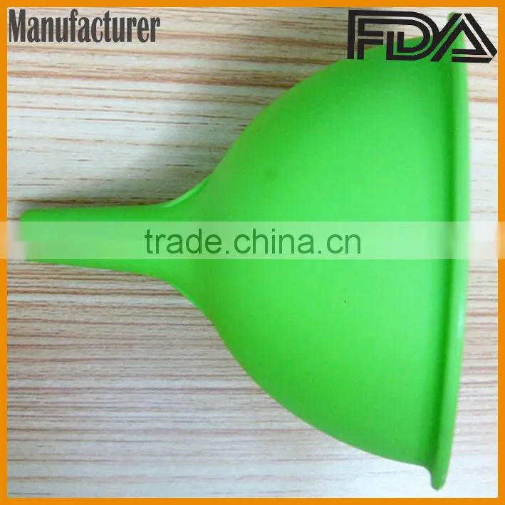 2015 new flexible heat resistant jam funnel for jam making