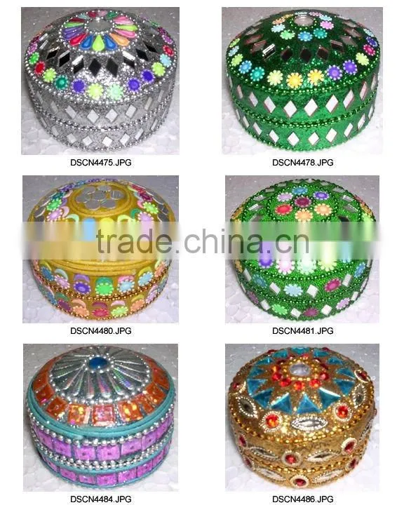 Fashion gift metal jewelry box
