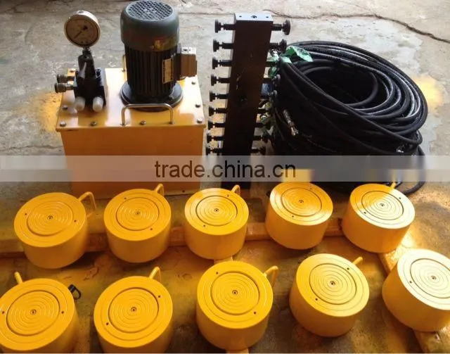 FPY Series Super Thin Hydraulic Cylinder Flat Jack With Manual Pump