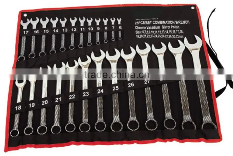 25 pcs Combination spanner set / Wrench set 6mm-32mm