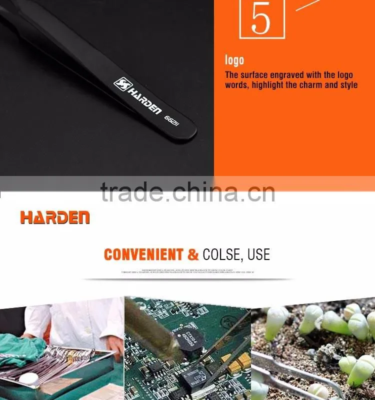 Professional Sharp Nose Anti-Static Stainless Steel Tweezer