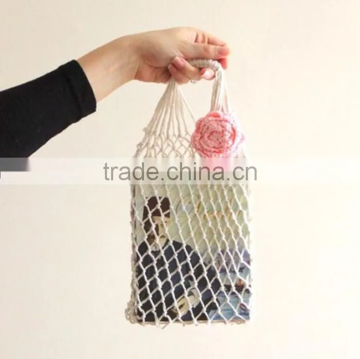 Professional Manufacturer Supplier Cotton Mesh Shopping Bag