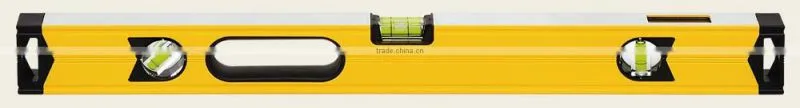 Heavy duty aluminum level precision spirit levels bottom with magnetic