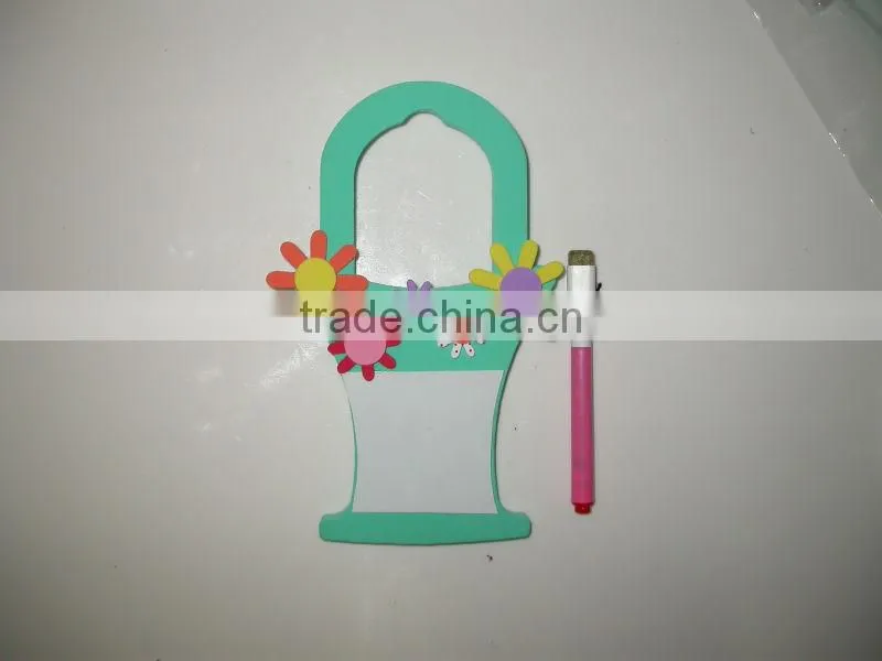 EVA foam DIY door hanger with memo board