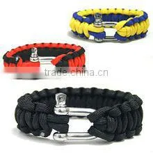 Charming paracord survival bracelet