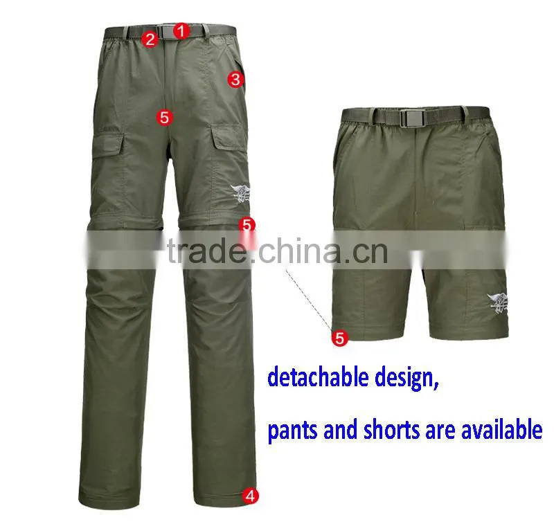 Slim Soft Comfortable Outdoor Quick Dry 100% Nylon Mens Long Sleeves Casual Pants Shirts