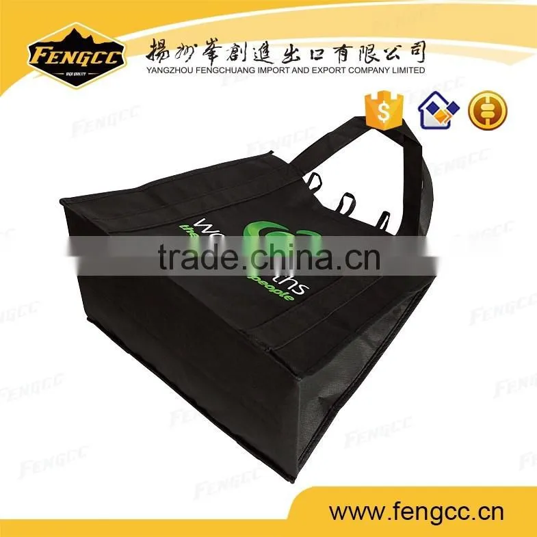 bulk reusable eco friendly non woven cheap printed shopping bags
