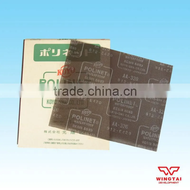 POLINET Aluminum Oxide sandpaper
