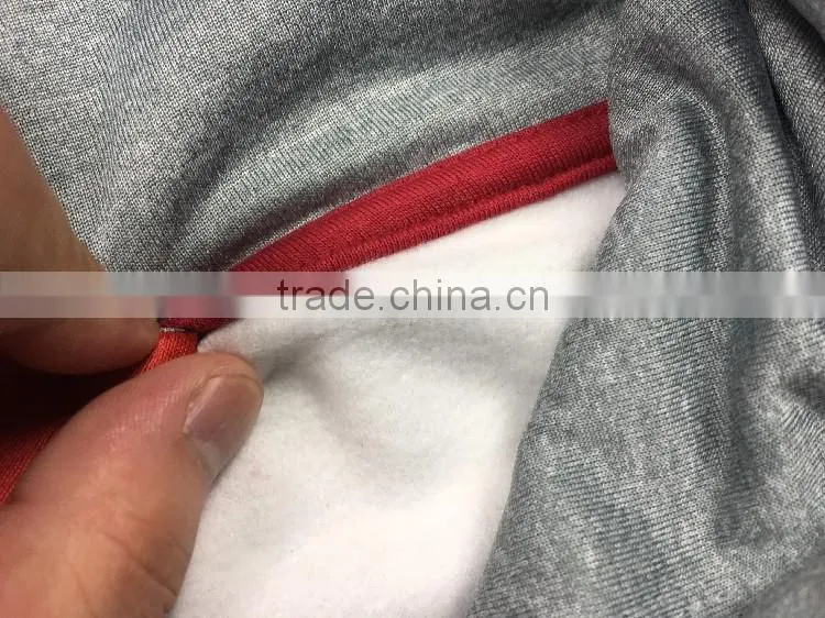 slim fitness 100%polyester blank hoodie