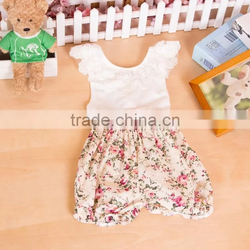 Lace Petti Romper Toddlers Fashion Jumpsuit Newborn Baby Clothes