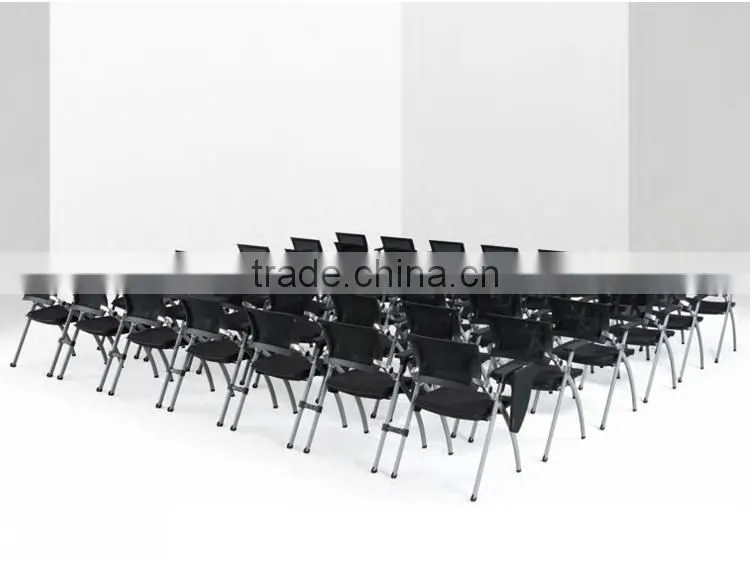 2016 hot selling high quality new design Commercial training chair conference chair tablet chair