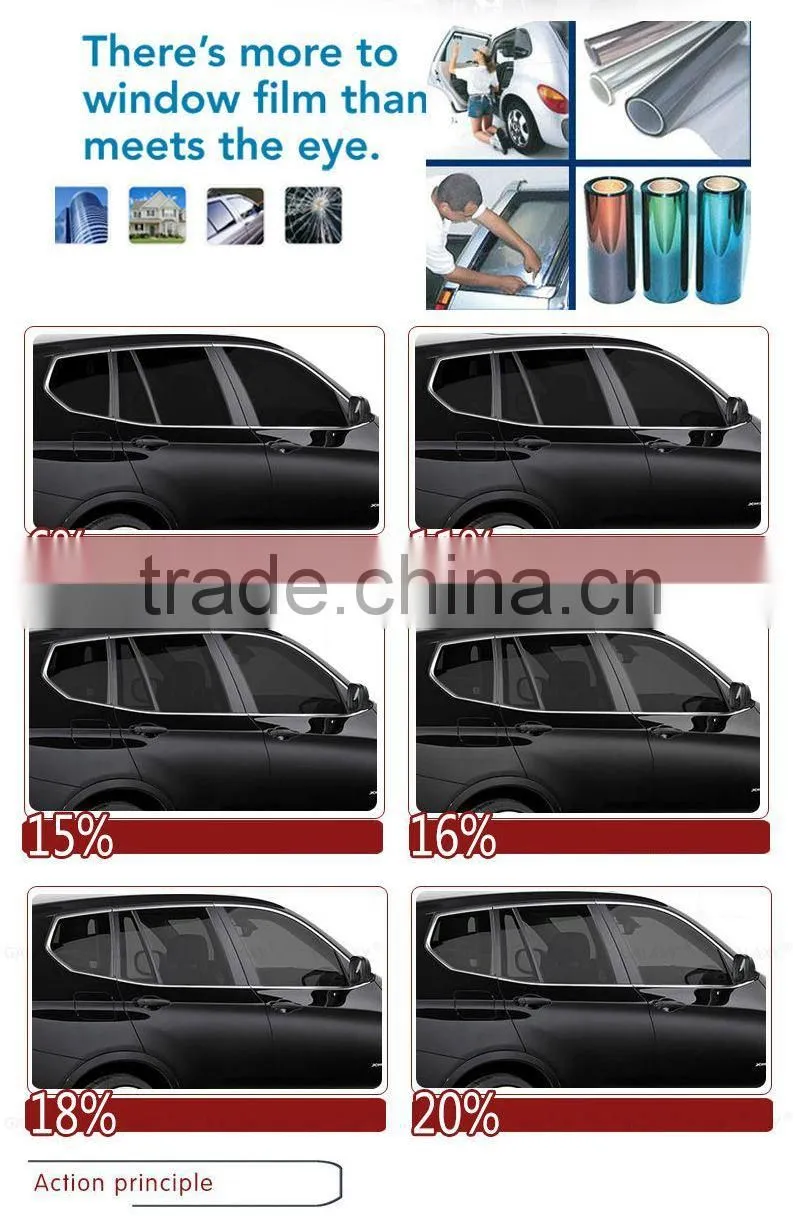 Clear Colored eva interlayer film for architecture/building glass