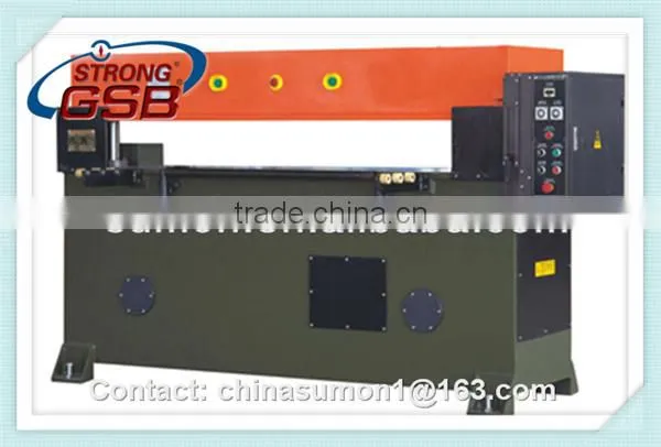 80T Auto-balance Precise Four-column Hydraulic Plane Cutting Machine/hydraulic hose cutting machine