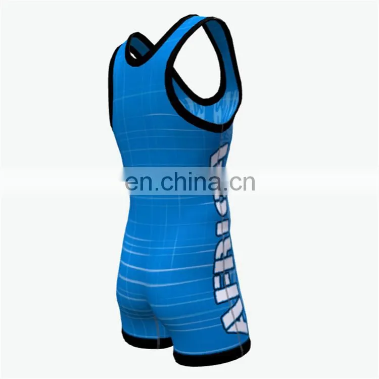 sublimated customized wrestling singlet