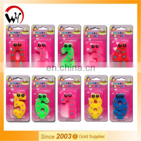 hot sale baby girl and baby boy birthday number candle party