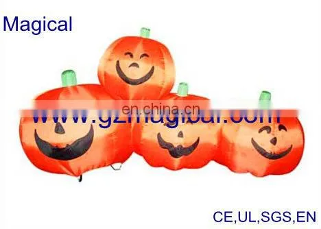 Inflatable Pumpkin bounce house for Halloween