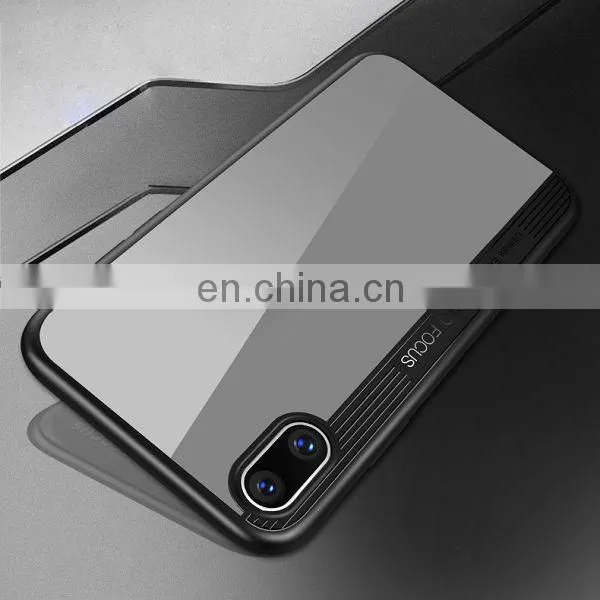 Phantom Series Transparent PC Back Cover Case for iPhone X - White