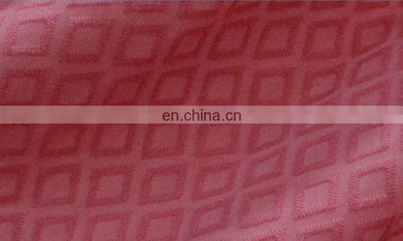 square jacquard knit jersey fabric