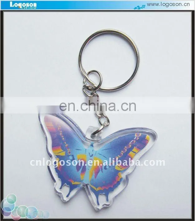 New Design Custom Printed Acrylic Keychain