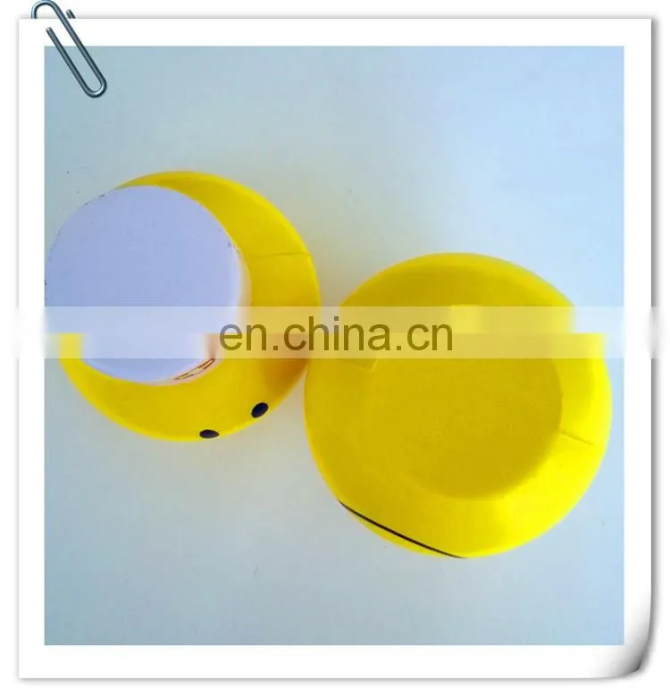 customized PU stress ball toy of promotion gift smiling doctor