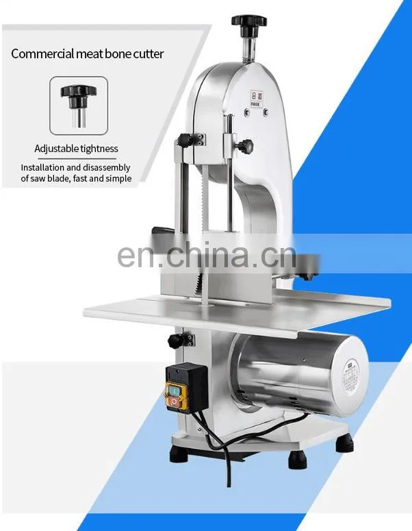 frozen fish meat cutting machine / kitchen equipment bone saw/ portable meat saw machine