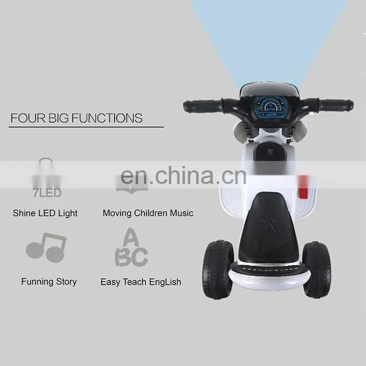 2019 Hot Selling New 6V 4.5AH Electric Kids Motorcycle Tricycle for sale
