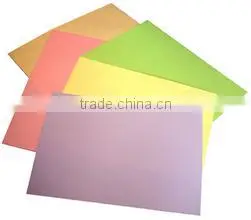 Best sale 100% virgin colored bond paper/copy paper