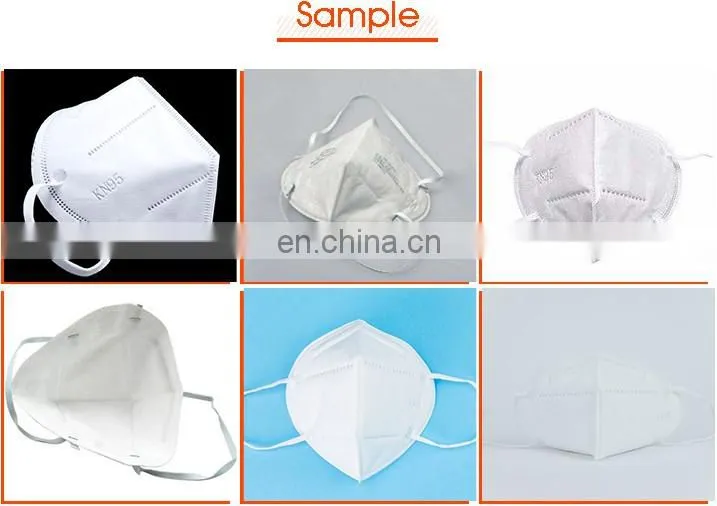 Low power consumption mask production machine KN95 breathing valve mask machine for sale
