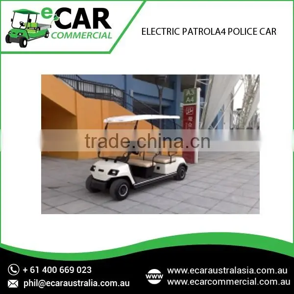 Best Quality Electric Patrol A4 Police Car for Sale