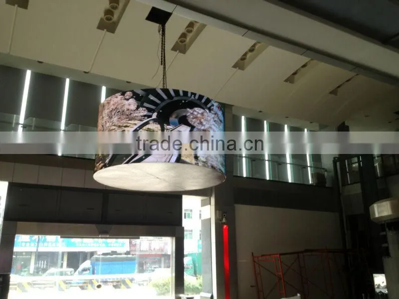 P5 column indoor full color decoration electron led display screen