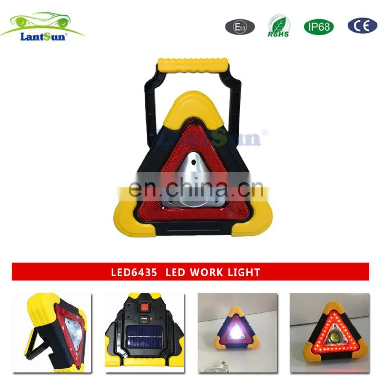 Manual Car Emergency Warning Triangles Light ,Safety Triangles Warning Road Emergency Breakdown Hazard Reflector Signs