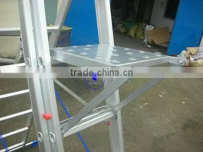 NEW! 8.39m (27'6") - XL 3 Section Extension Ladder with Integral Stabiliser