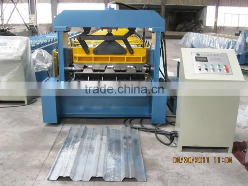 CE Certificated Gutter Floor Decking Forming Machine