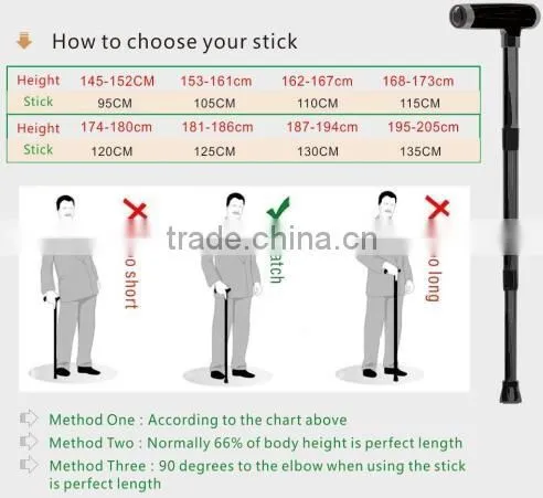 Durable trekking pole with GPS function