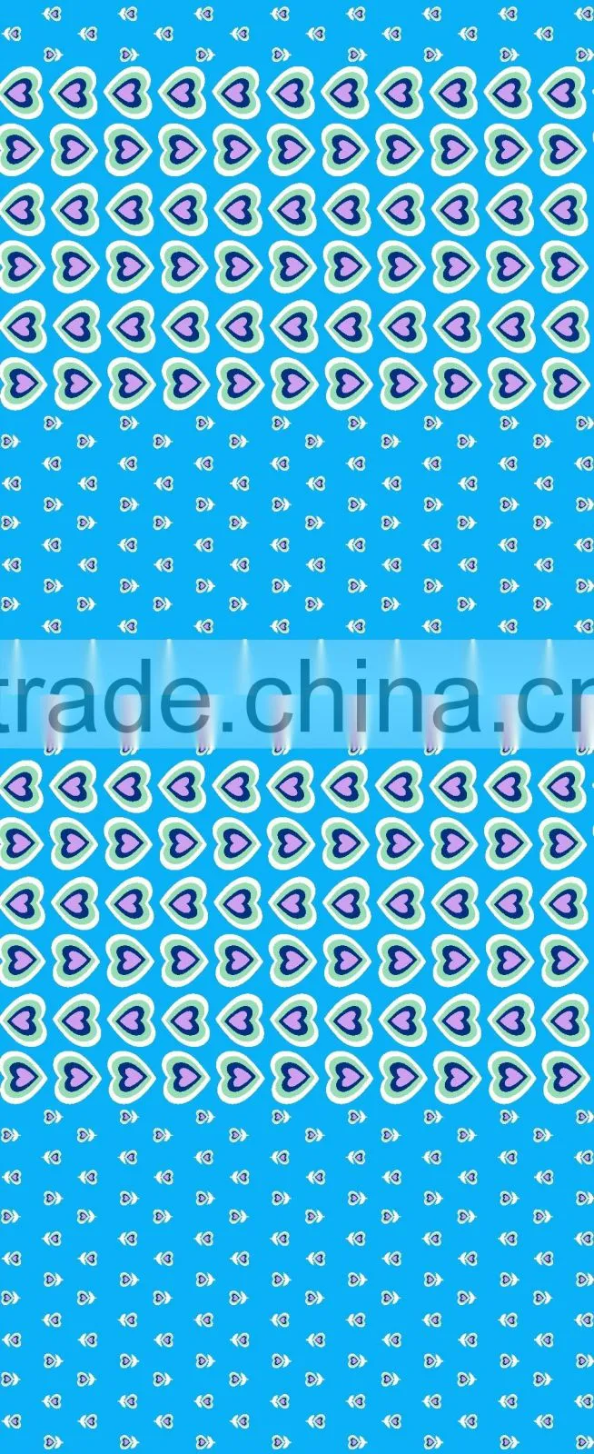 100% Polyester microfiber textiles and fabrics for bedsheet with printed