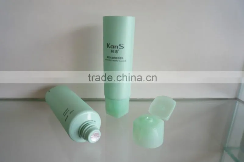 Dia45mm pearlised plastic soft tube for cleanser tube