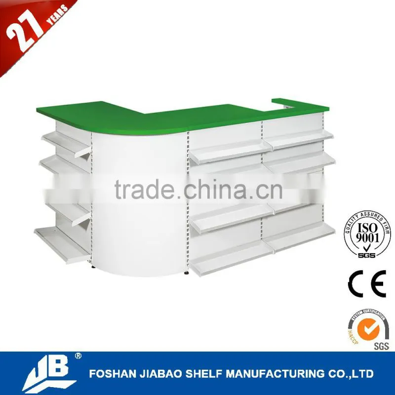 pharmacy counter cashier retail checkout counter JB-008