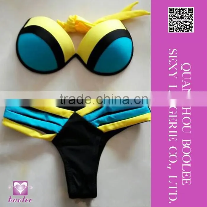 2016 New Arrival Hot Sexy Brazilian Beach Swimwear Sexy bikini set