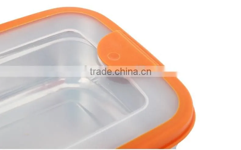 stainless steel food container storage set/ bulk lunch container bento box/ snack container