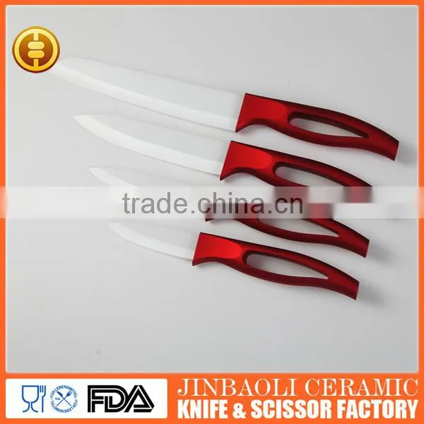 beautiful zirconium oxide damascus ceramic knife set