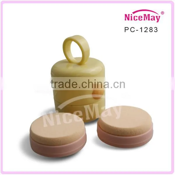 vibration wet & dry use foundation puff makeup poweder puff
