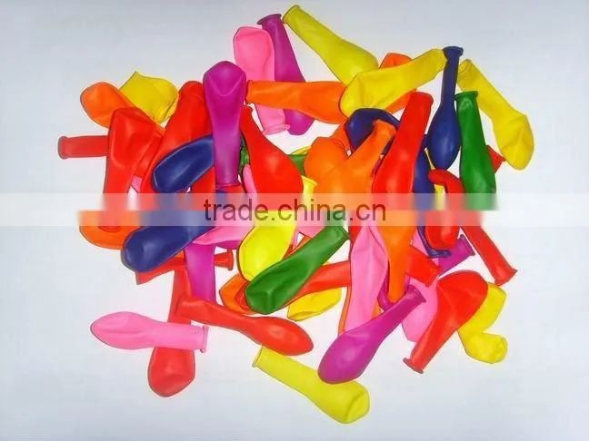 3# water Latex balloon 500pcs in balloon pumper botte