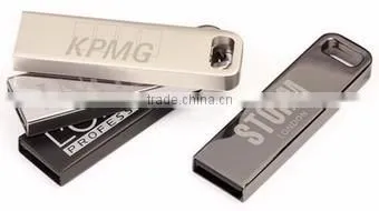 Silver Matte Metal Usb Pen Drive 8Gb
