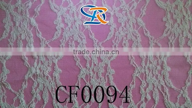cotton and nylon materials guipure lace fabric