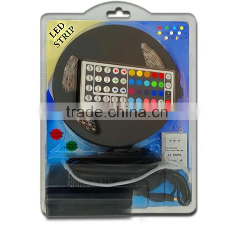 TOP SELLING Waterproof IP65 60leds/meter SMD5050 Flexible RGB led strip/chain light