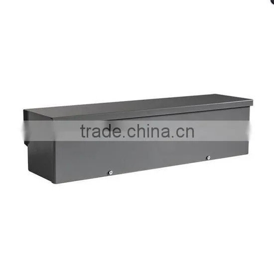 Powder Coated Removable Hinge Cover enclosure for Wireway