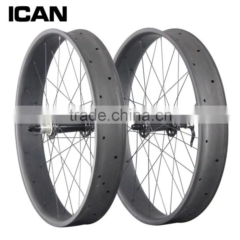 Carbon fat bike wheelset with XX1 wheels carbon bike parts carbon wheelset FW90